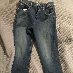 Free People Leila high rise slim jean